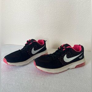 Nike Air Running Shoes | Women’s 5.5 | Black Pink White | Lightweight Trainers